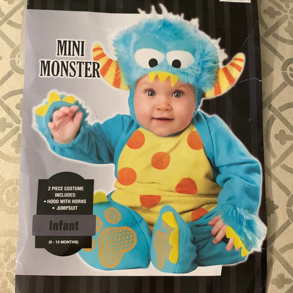 Mini monster infant costume
